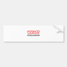WWAD… ce qui un architecte ferait ? Autocollant Pour Voiture