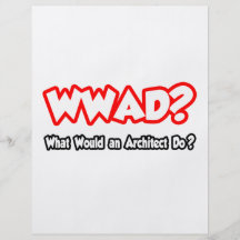 WWAD… ce qui un architecte ferait ? Prospectus En Couleur