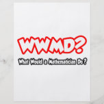 WWMD… ce qui un mathématicien ferait ? Prospectus En Couleur