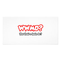 WWMD… ce qui un musulman ferait ? Cartes Avec Photo