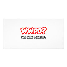 WWPD… ce qui un pilote ferait ? Photocartes Personnalisées