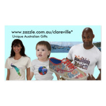 www.zazzle.com.au/clareville* cartes de visite personnelles