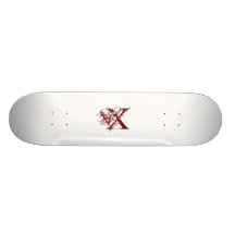 X initial plateau de skate