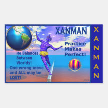 XANMAN~BALANCE ! Autocollant
