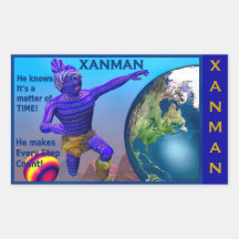 XANMAN~CLIMB ! Autocollant
