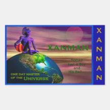 XANMAN~MASTER ! Autocollant