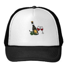 XX art de vin et en verre Casquettes