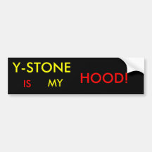 Y-STONE, EST, MON, CAPOT ! - Customisé Autocollant Pour Voiture