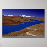 Yamdrok Yamtso, le lac de turquoise, Thibet Posters