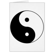 yang de yin cartes de vœux