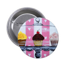 yea ! petits gâteaux ! badges avec agrafe