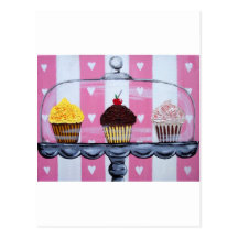 yea ! petits gâteaux ! carte postale