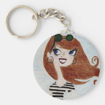 Yeux de destin porte-clef