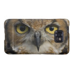 Yeux de hibou étui galaxy s2