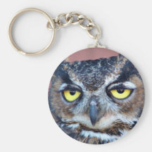 Yeux de hibou porte-clef