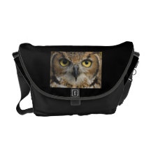 Yeux de hibou sacoches