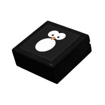 Yeux de pingouin boîte à souvenirs