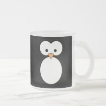 Yeux de pingouin tasse à café