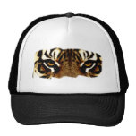 Yeux d'un tigre casquettes de camionneur