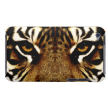 Yeux d'un tigre coque iPod Case-Mate 