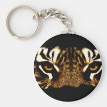 Yeux d'un tigre porte-clef