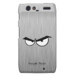 Yeux fâchés ; Métal-regard Coques Motorola Droid RAZR