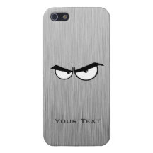 Yeux fâchés ; Métal-regard iPhone 5 Case