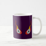 Yeux flamboyants de Flammenaugen Tasses À Café