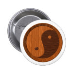 Yin en bois Yang Badges