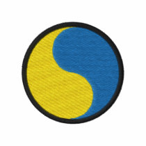 Yin et Yang polos brodés
