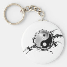 Yin tribal Yang Porte-clefs