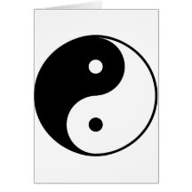 Yin Yang Carte De Vœux