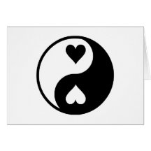 Yin Yang Cartes De Vœux