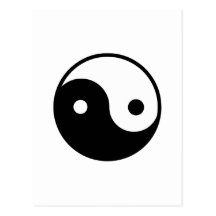 Yin Yang Cartes Postales