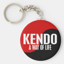 Yin Yang Kendo Porte-clef