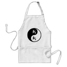 Yin Yang Kendo Tablier