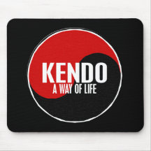 Yin Yang Kendo Tapis De Souris