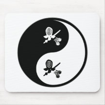 Yin Yang Kendo Tapis De Souris