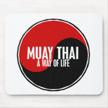 Yin Yang Muay 1 thaïlandais Tapis De Souris