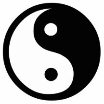 Yin Yang Photo En Découpe