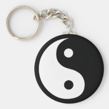 Yin Yang Porte-clef