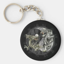 Ying Yang Porte-clé