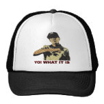 Yo ! Ce qui est il. Hip hop Casquettes