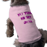Yo ceci est mon chien manteaux pour toutous