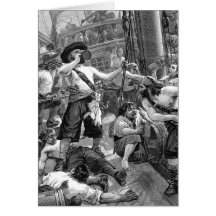 Yo Ho Ho ! Bonnes fêtes de copain ! Carte de Noël