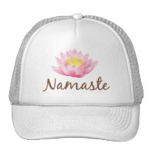 Yoga de fleur de Namaste Lotus Casquette De Camionneur