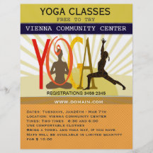 Yoga Prospectus En Couleur