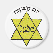 Yom Hashoah Magnets Pour Réfrigérateur