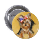 Yorkie Badges Avec Agrafe