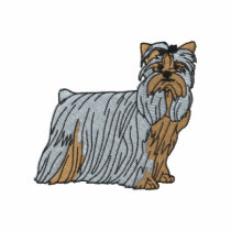 Yorkshire Terrier polos brodés